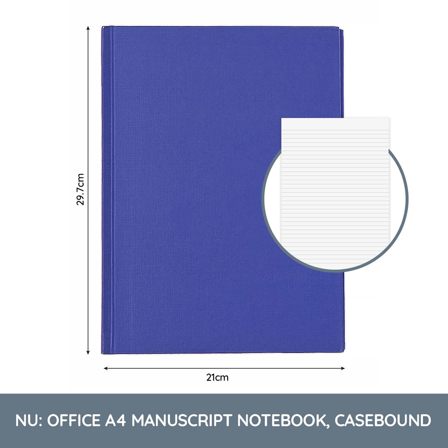 - NU Notebooks | A4 Casebound Manuscript | Office Range | A4 Notebook -