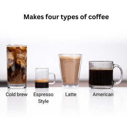 AeroPress XL Coffee Press – 3 in 1 brew method combines French Press, Pourover, Espresso. Full bodied, smooth coffee without grit or bitterness.