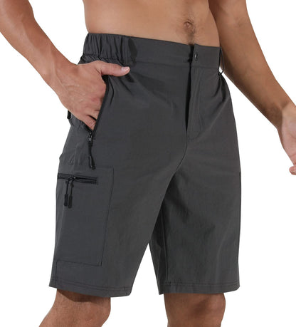 - Suwangi Men's Cargo Hiking Shorts | Outdoor | Lightweight Quick-Dry Shorts | Golf Walking Climbing Fishing Short with Zipper Pockets Grey