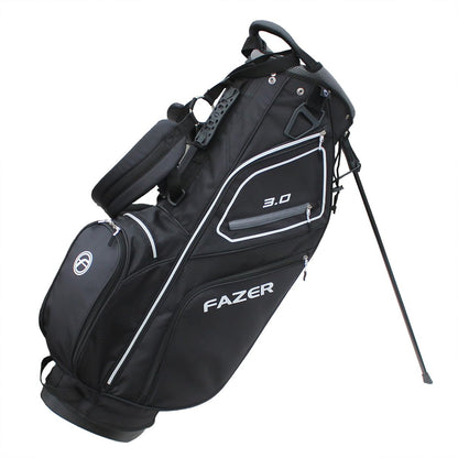 - FAZER 3.0 Lightweight Golf Stand Bag with a 6-Way Club Divider | Full-Length Club Dividers & 6 Zippered Pockets -