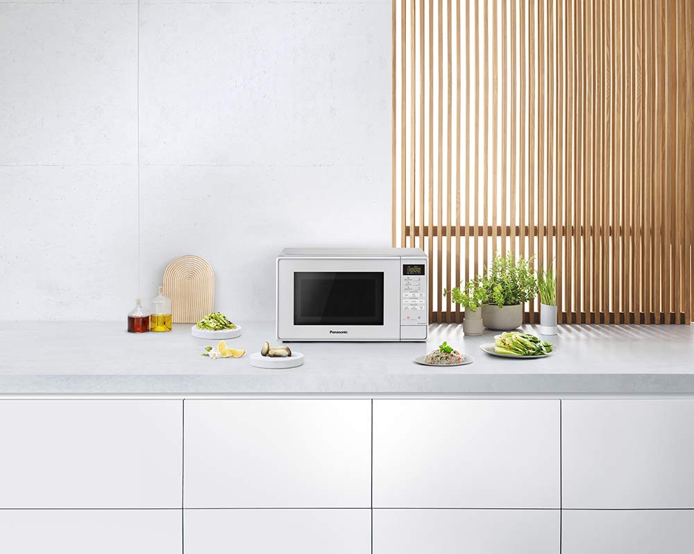 - Panasonic NN-E28JMMBPQ Compact Solo Microwave Oven | Turntable | 800 W | 20 Litres -