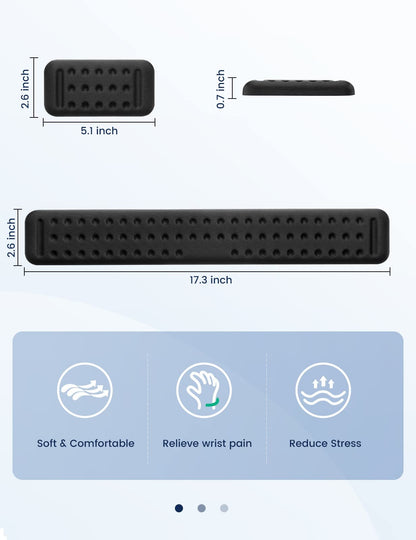 - VAYDEER Keyboard and Mouse Wrist Rest -