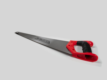 Barbarossa Pro Hand Saw, Perfect for 1st Fix Heavy Duty Sawing, Trimming, Gardening, Wood Cutting, Plastic, Made from Carbon steel with 8 TPI / 9 points, ABS plastic soft Grip handle (14" / 350mm)