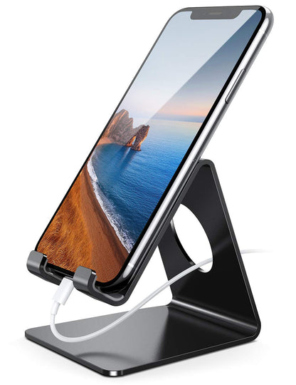 - Lamicall Phone Stand | Phone Dock | Universal Stand, Cradle, Holder, Dock Compatible With iPhone 15 14 Pro Max Plus, 13 12 Pro Max Mini, 11 Pro Xs XR X 8 7 6s, HUAWEI, Samsung S23, Smartphones -