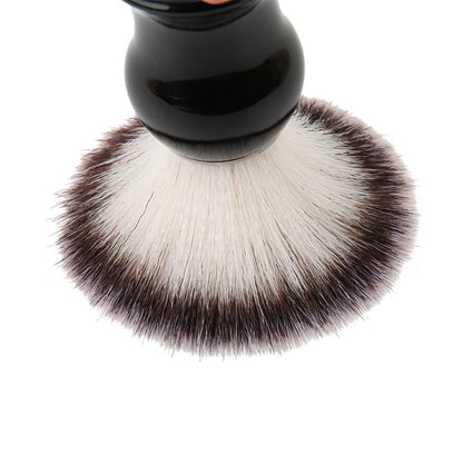 CONGGUAN Shaving Brushe Wooden Handle Nylon Hair Shaving Brush Luxury Exfoliating Synthetic Mens Shaving Brush for Professional Hair Salon Tool Wet Shaving