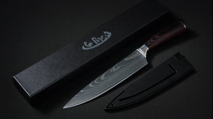 - GoFire Chef Knife 8 Inch Ultra Sharp Chefs Knife | Blade High Carbon Stainless Steel Kitchen Knife -