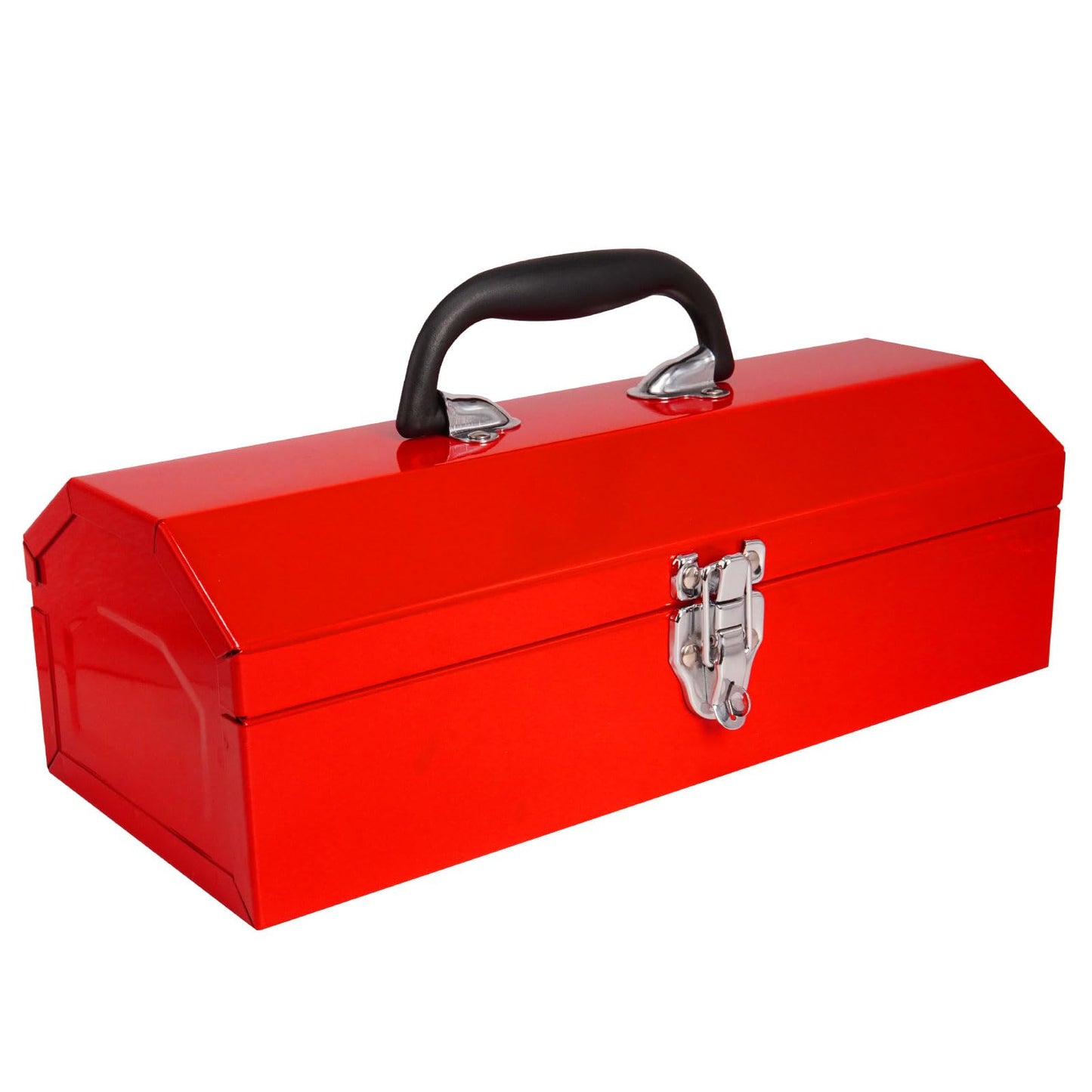 - MANUFORE 16" Metal Tool Box | Lightweight and Sturdy Storage Box -