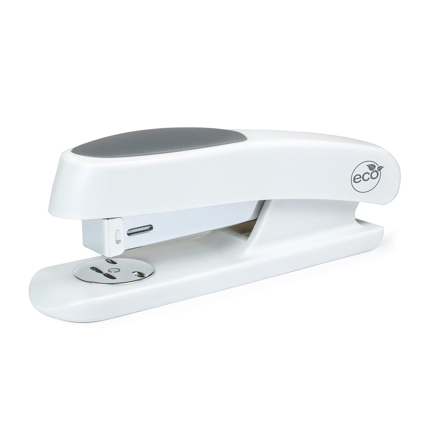 - Rapesco 1483 Germ-Savvy Antibacterial | ECO Sting Ray Half Strip Stapler | 1000 x 24/6 mm Staples | Soft White -