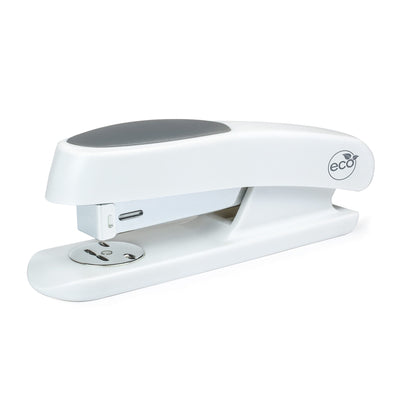 - Rapesco 1483 Germ-Savvy Antibacterial | ECO Sting Ray Half Strip Stapler | 1000 x 24/6 mm Staples | Soft White -