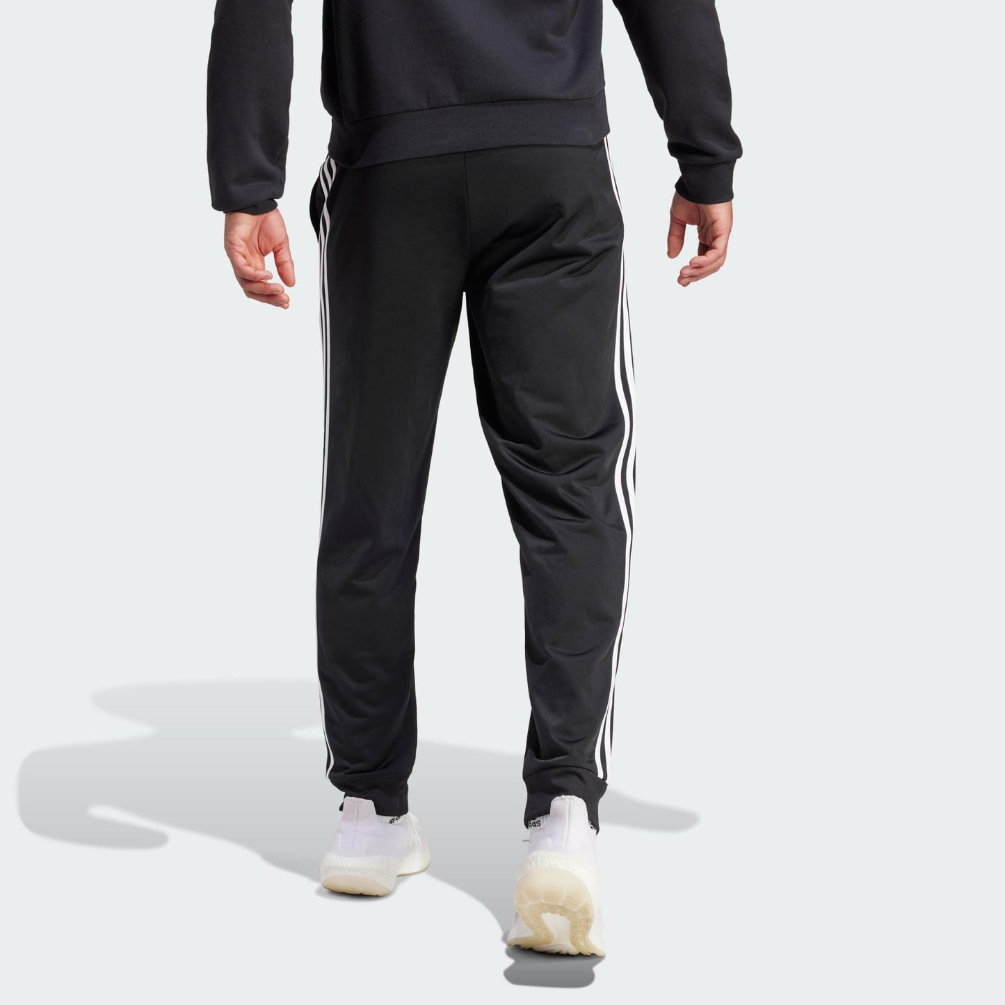 Adidas H46105 M 3S JOG TP TRI Pants Men's black/white L