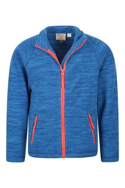 - Mountain Warehouse Snowdonia Kids Fleece Jacket | Soft Touch Sweater -