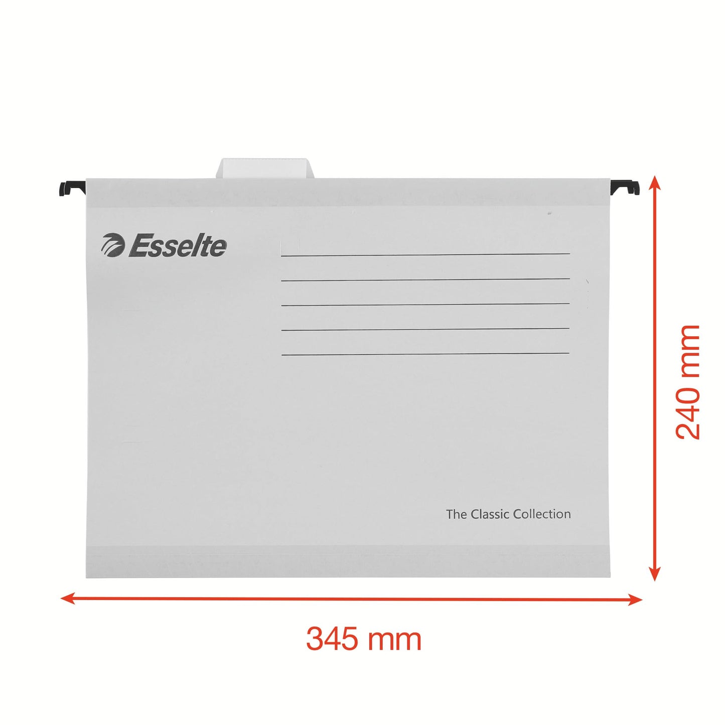 - Esselte A4 Reinforced Filing Cabinet Suspension File | Pack 15 Made from Strong 100% Recycled Card -