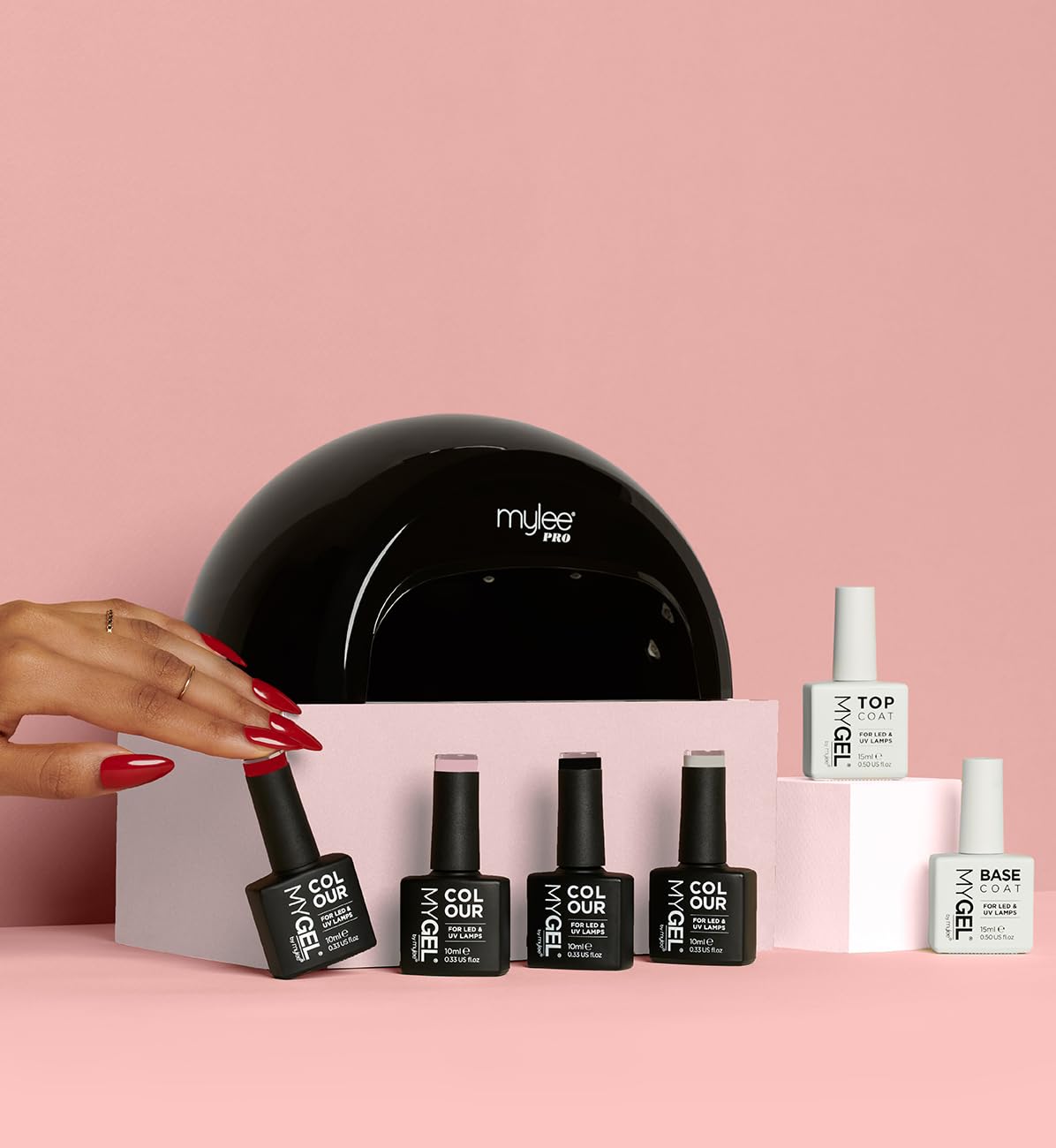 - Mylee Complete Professional Gel Nail Polish LED Lamp Kit -