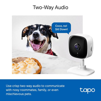 - Tapo Mini Smart Security Camera | Indoor CCTV | Works with Alexa & Google Home -