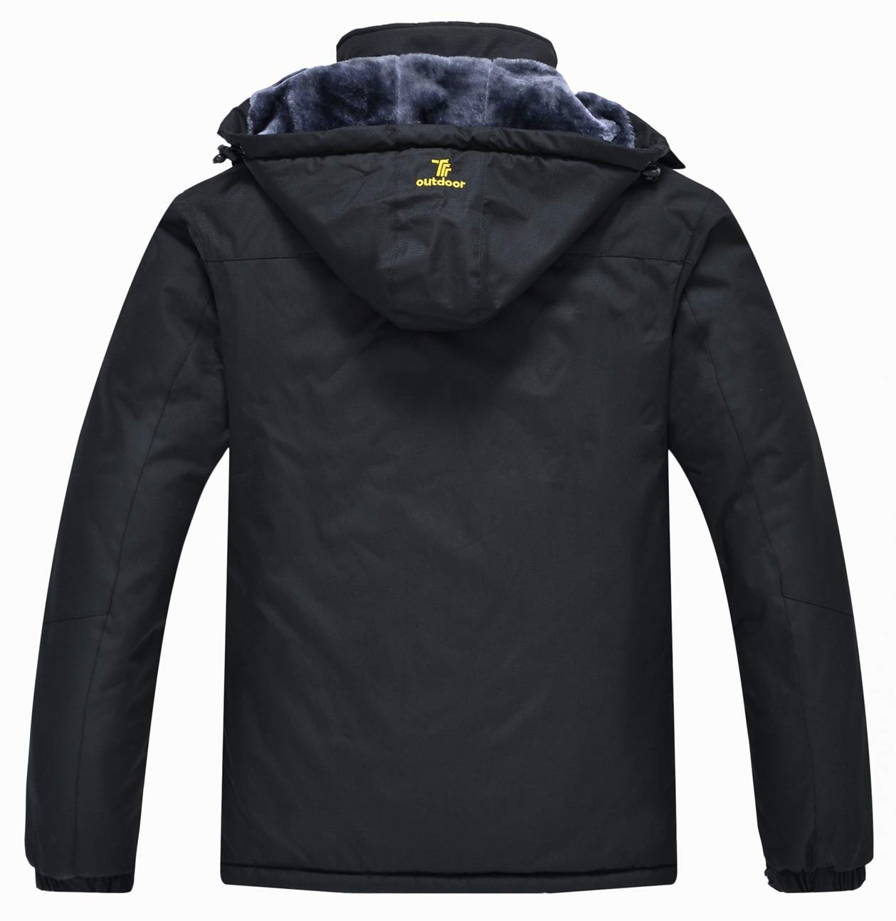- donhobo Men's Fleece Jacket | Waterproof Warm Jacket | Windproof Camping Hiking Coat -