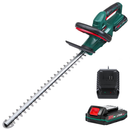 - POSENPRO 20V Cordless Hedge Trimmer | Lightweight Handheld Garden Cutter | Cordless Hedge Cutter with 2.0Ah Battery & Charger -