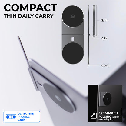 - Rolling Square Edge Pro Core | Mobile Phone Magnetic Holder | Smartworking and Productivity Accessory -