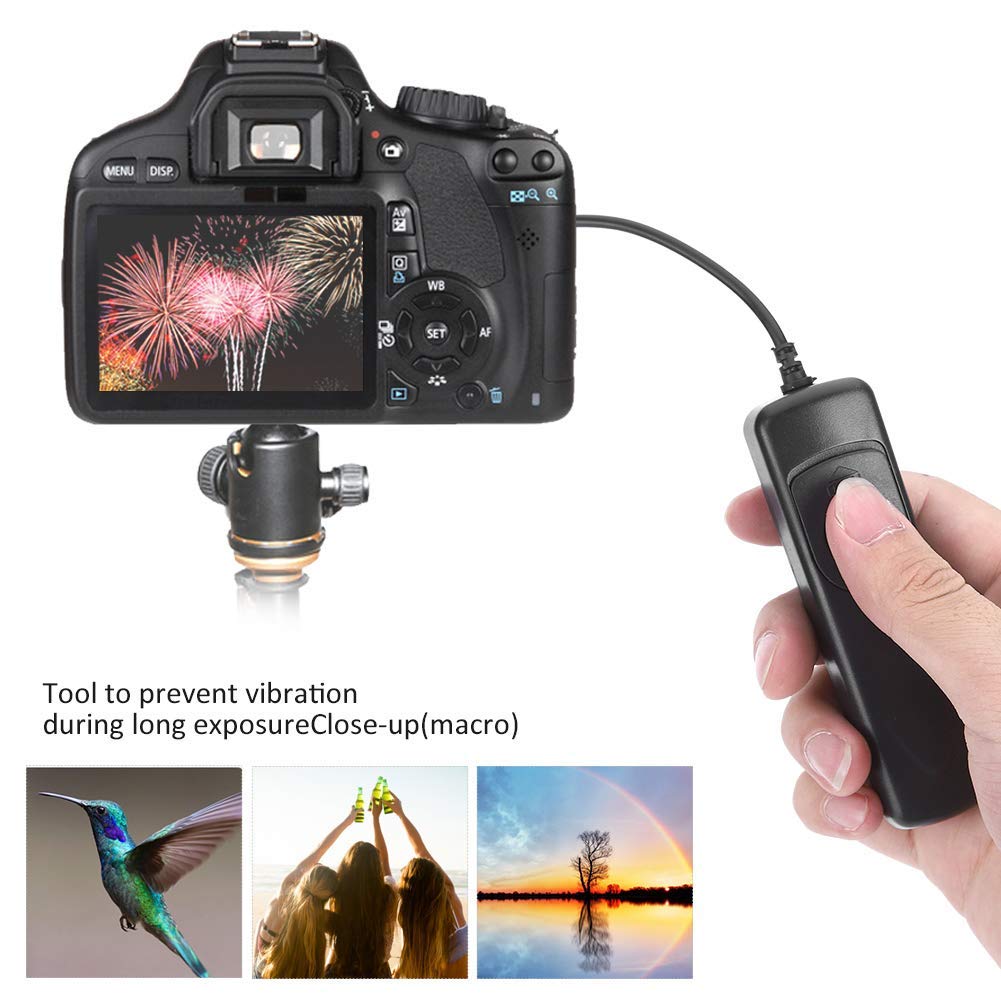 - Remote Control Timer Camera Trigger For Canon EOS 1200D 1100D 1000D 700D 650D 600D 550D 500D 450D 400D 350D 300D 100D 60D 70D -