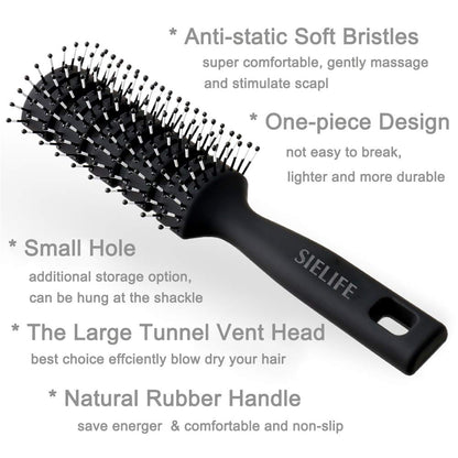 - Hair Comb Professional Men's Hair Brush Great Styling -