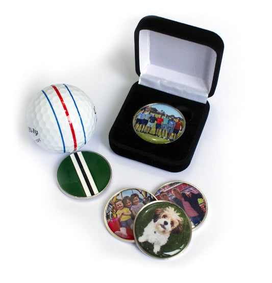 - EzeePutt | Personalised Golf Ball Marker | Putting Alignment Marker With Your Own Custom Photo -