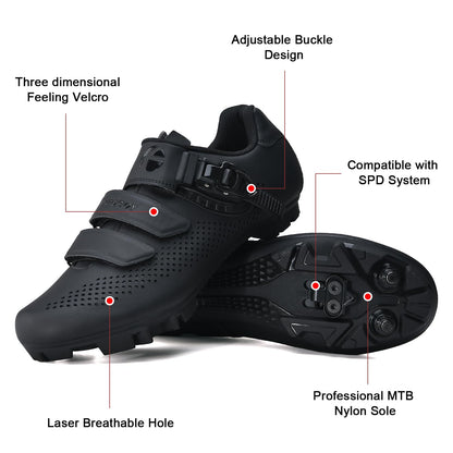 - FOTGOAT Mens Mountain Bike Cycling Shoes -