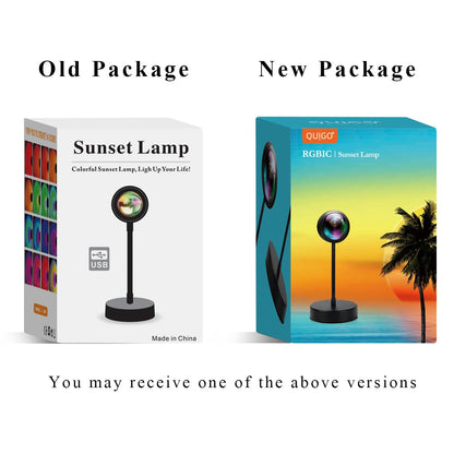 - QUIGO Sunset Lamp | Projection Led Lights -