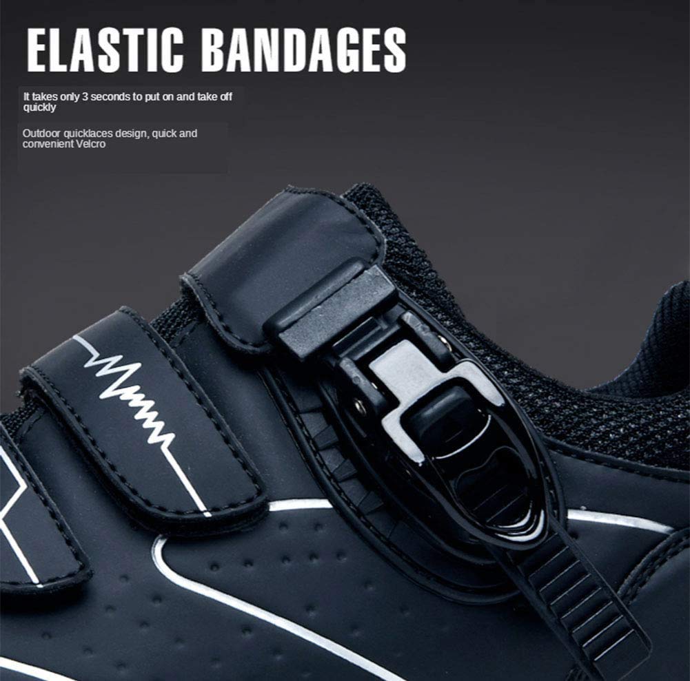 - Earnmore Non-slip Cycling Shoes | Breathable Carbon Fiber Road and Mountain Bike Shoes -