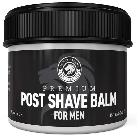 - Gentlemans Face Care Club | Aftershave Balm For Men | Vegan Friendly After Shave Post Shave Gel -