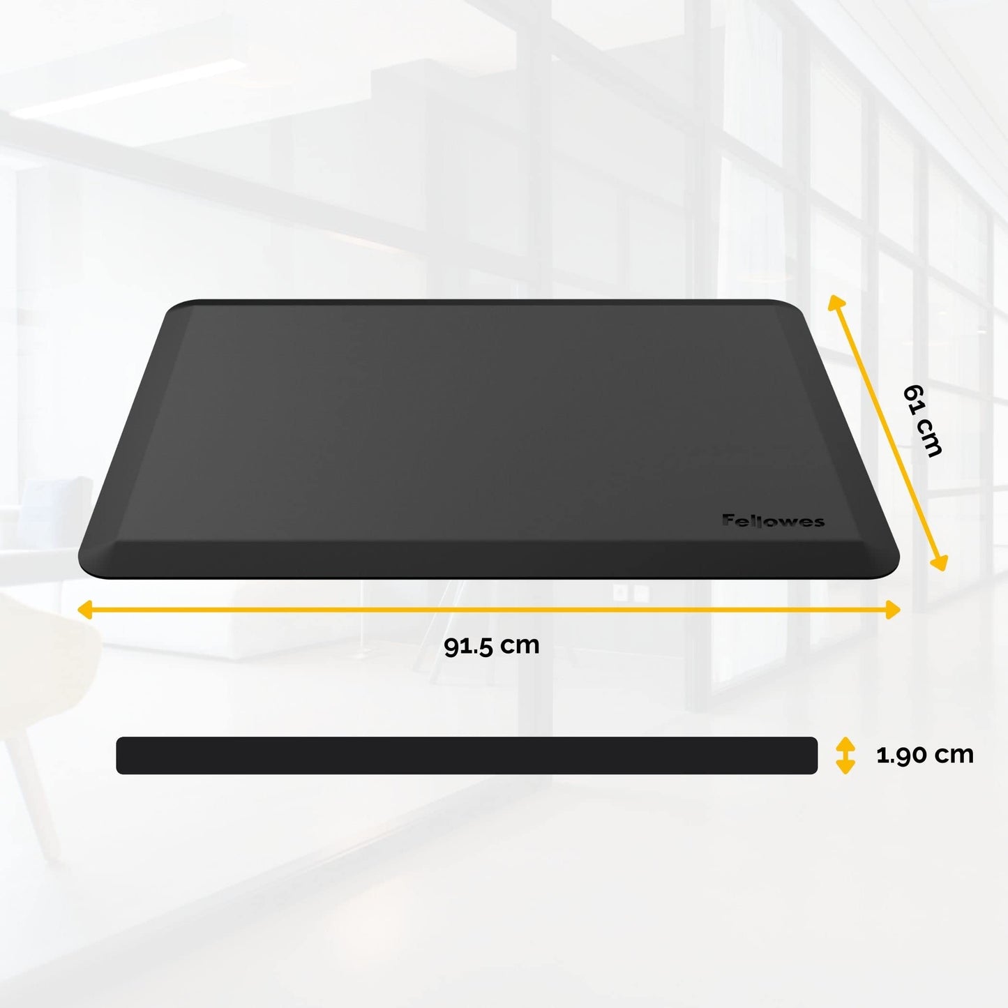 - Fellowes Everyday Anti Fatigue Standing Mat | Ergonomic Sit Stand Desk Mat -