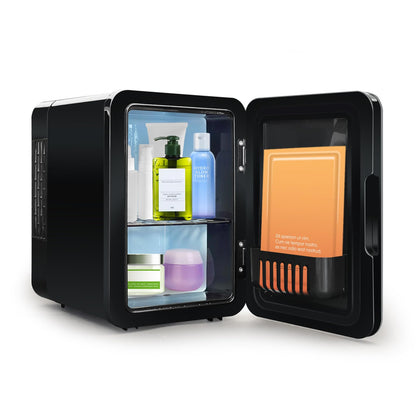- Enventor Mini Fridge 4 Litre | 6 Can Mini Fridges for Bedrooms | AC+12V DC Power Cooler & Warmer -