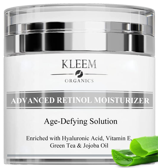 - Retinol Face Cream with Hyaluronic Acid & Vitamin E | The Best Anti Aging Cream to Reduce Wrinkles | Day & Night use | for Women -