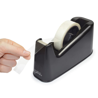- Rapesco RPTD500B Germ-Savvy Antibacterial | 500 Heavy Duty Tape Dispenser | Black -