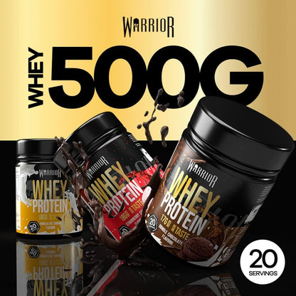 - Warrior Whey Protein Powder – Up to 17g* of Protein Per Scoop