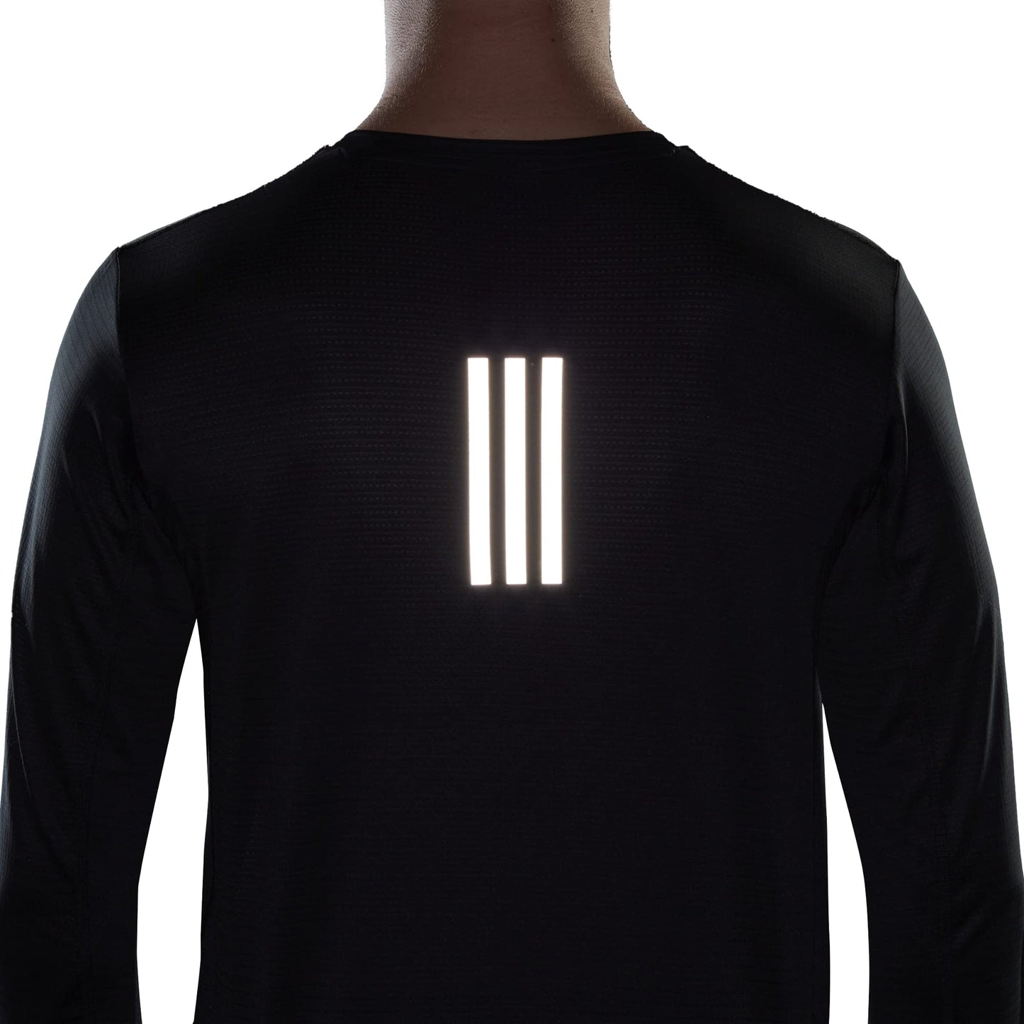 Adidas H58590 OTR LONG SLEEVE Sweatshirt Men's black/REFLECTIVE SILVER S
