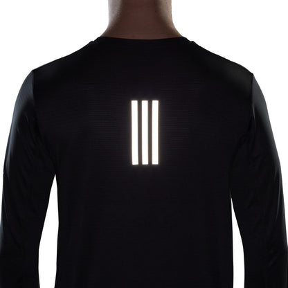 Adidas H58590 OTR LONG SLEEVE Sweatshirt Men's black/REFLECTIVE SILVER S