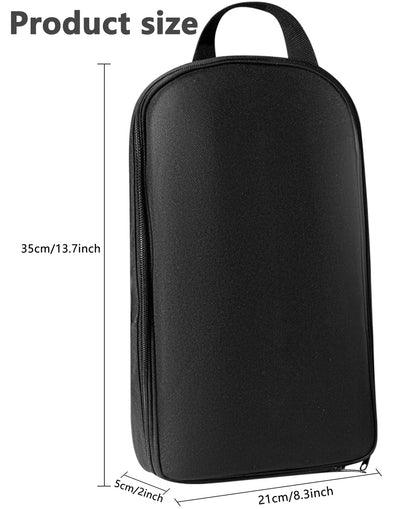Bakecat Camping Cooking Utensils Set, 9Pcs Camping Kitchen Utensils Organizer Travel Set, Black