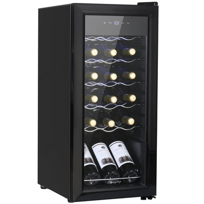 - display4top Wine Fridge | Wine Cooler | Wine Fridge | Digital Touch Screen Controls -