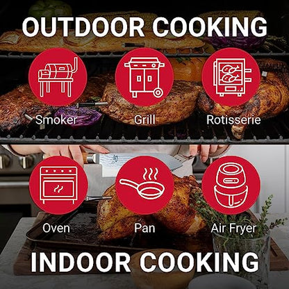 - MEATER Plus | 50m Long Range Smart Wireless Meat Thermometer -