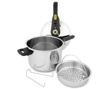 - Tefal | P2530738 Secure 5 Neo Stainless Steel Pressure Cooker | 6 L -
