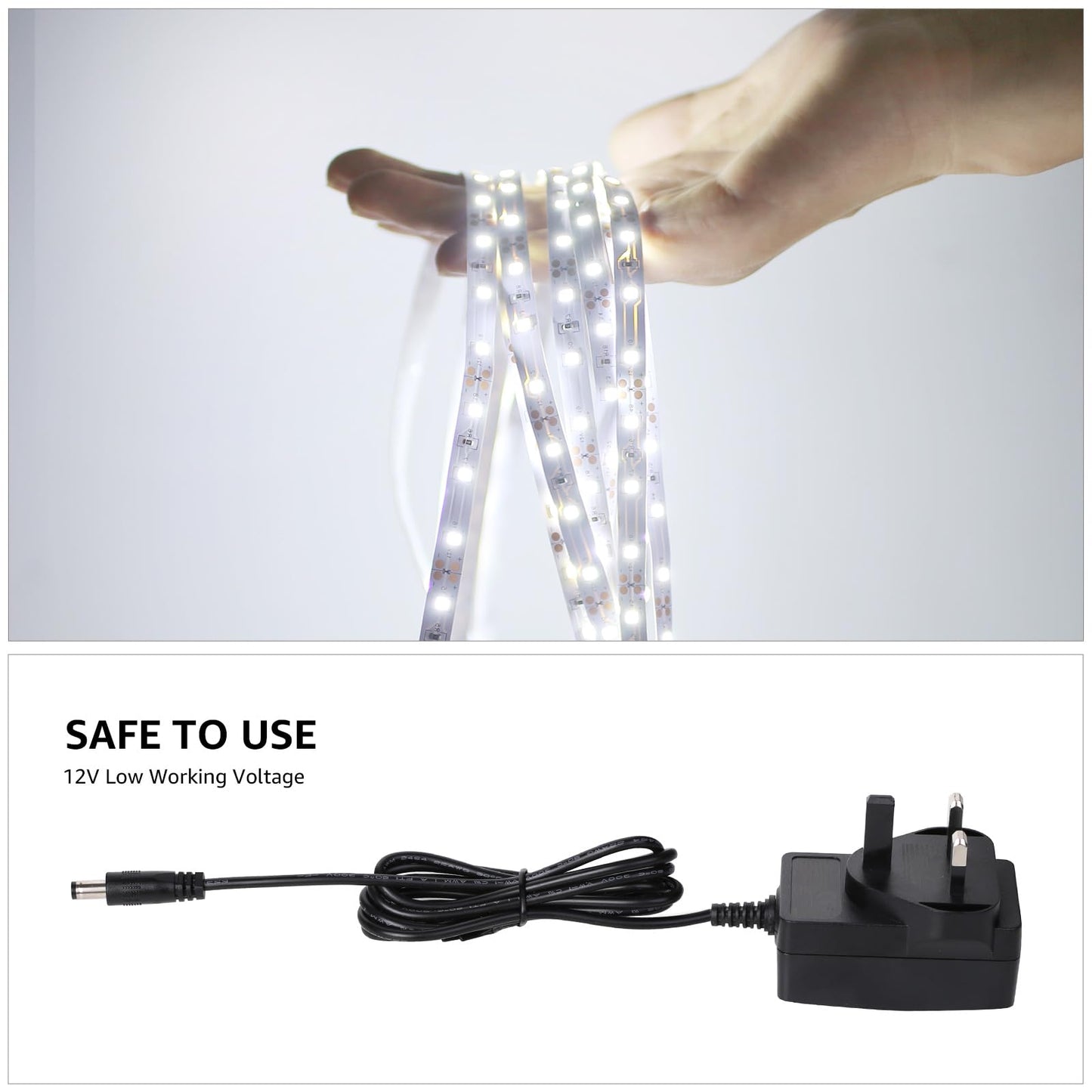 - Lepro LED Strip Light | White | 5M | 300 LEDs | Dimmable Strip Lights -