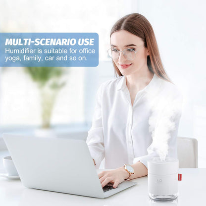 - Humidifiers 500ml | Cool Mist Humidifiers | Air Humidifier With Ultrasonic Quiet Mode -