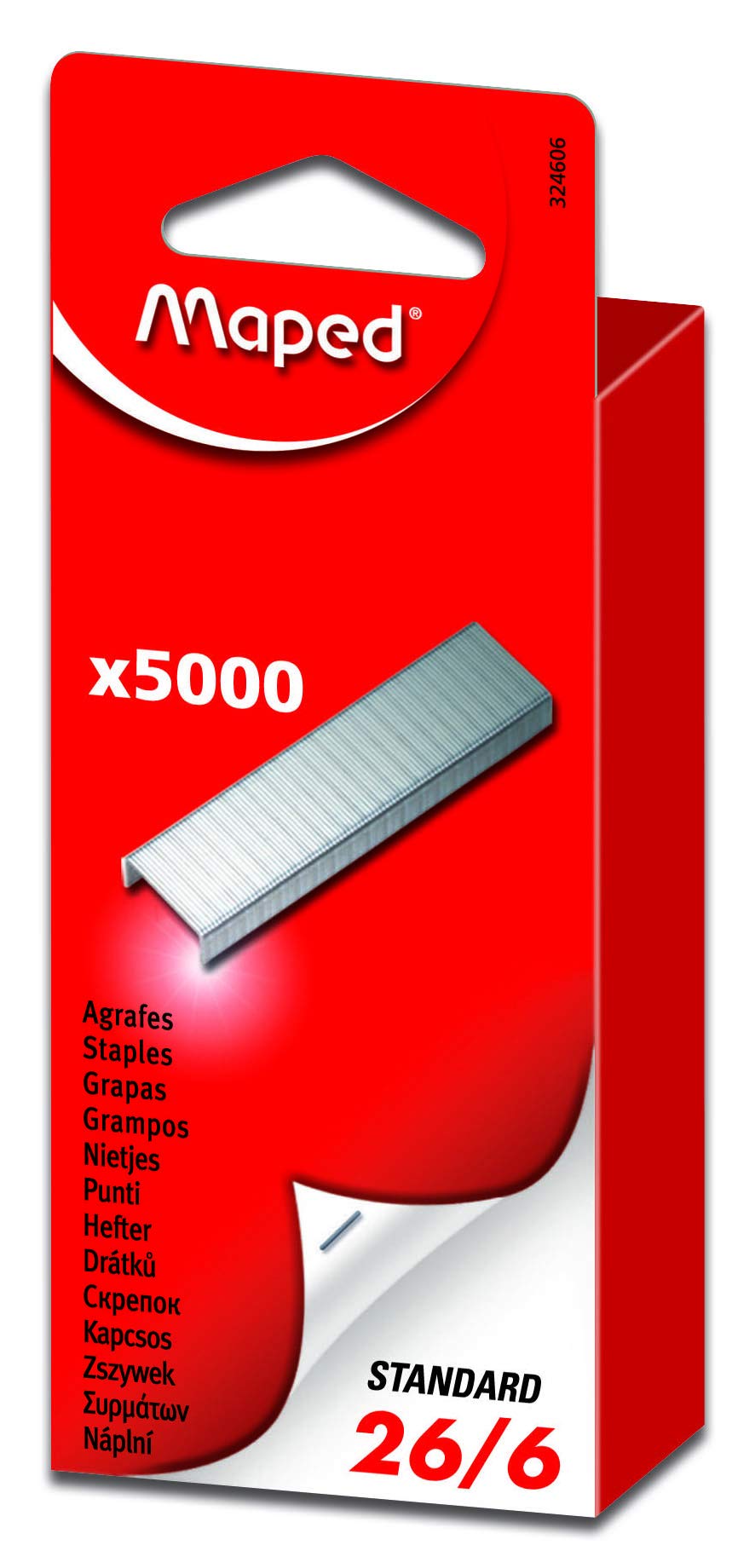 - Maped Staples  | Size 26/6 (Pack of 5000) -