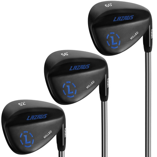 - LAZRUS Premium Forged Golf Wedge Set | 52 56 60 Degree Golf Wedges -