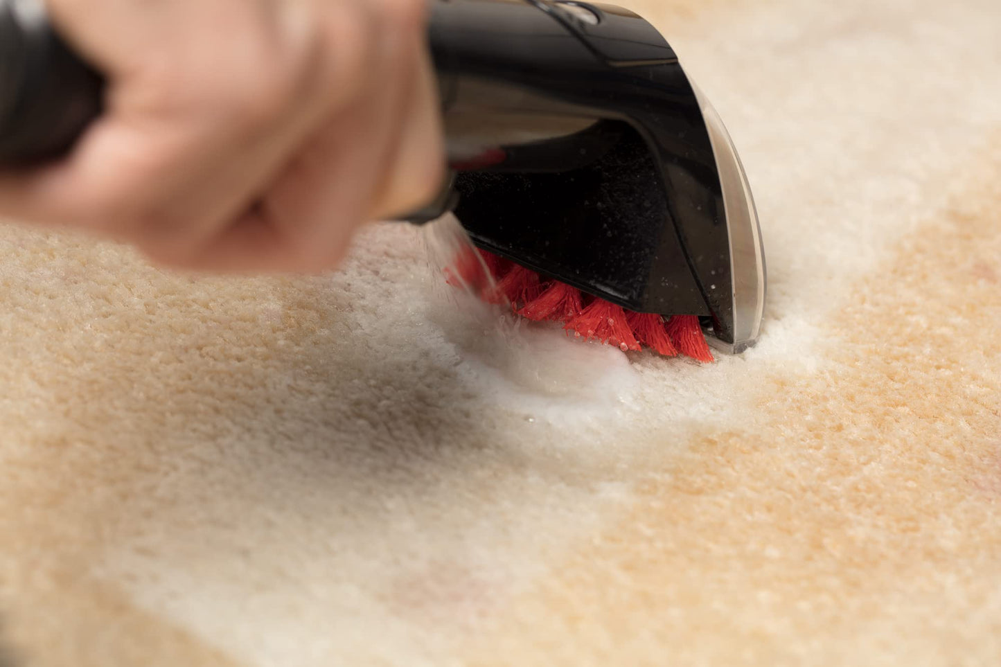 BISSELL SpotClean | Portable Carpet Cleaner | Lifts Spots and Spills with HeatWave Technology | Clean Carpets, Upholstery & Car | 36981 | Black/ Red