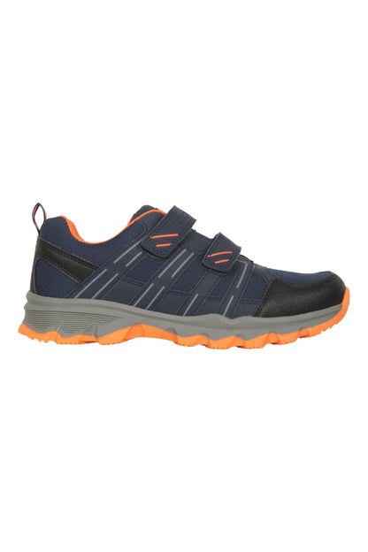 - Mountain Warehouse Cannonball Kids Walking Shoes | Lightweight & Soft Suede & Textile Sneakers with Ankle Support –