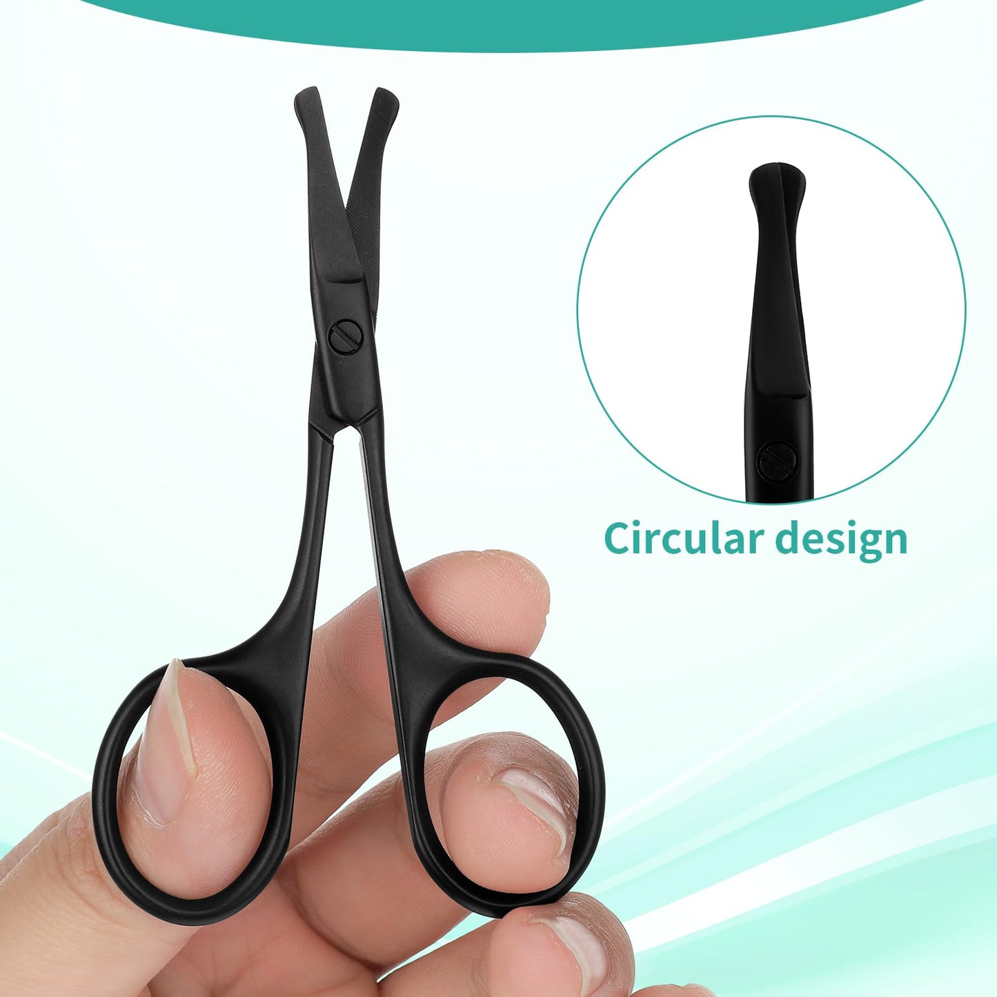 - Nose Hair Scissors | Small Facial Hair Scissors -