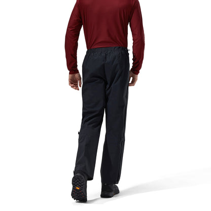 Berghaus Men's Paclite Gore-Tex Waterproof Overtrousers | Lightweight | Durable, Black, M Regular (31 Inches)
