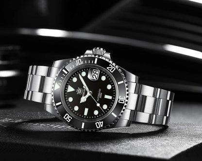- STEELDIVE SD1953 | Men's Automatic Diver Watch | 300m Water Resistance -