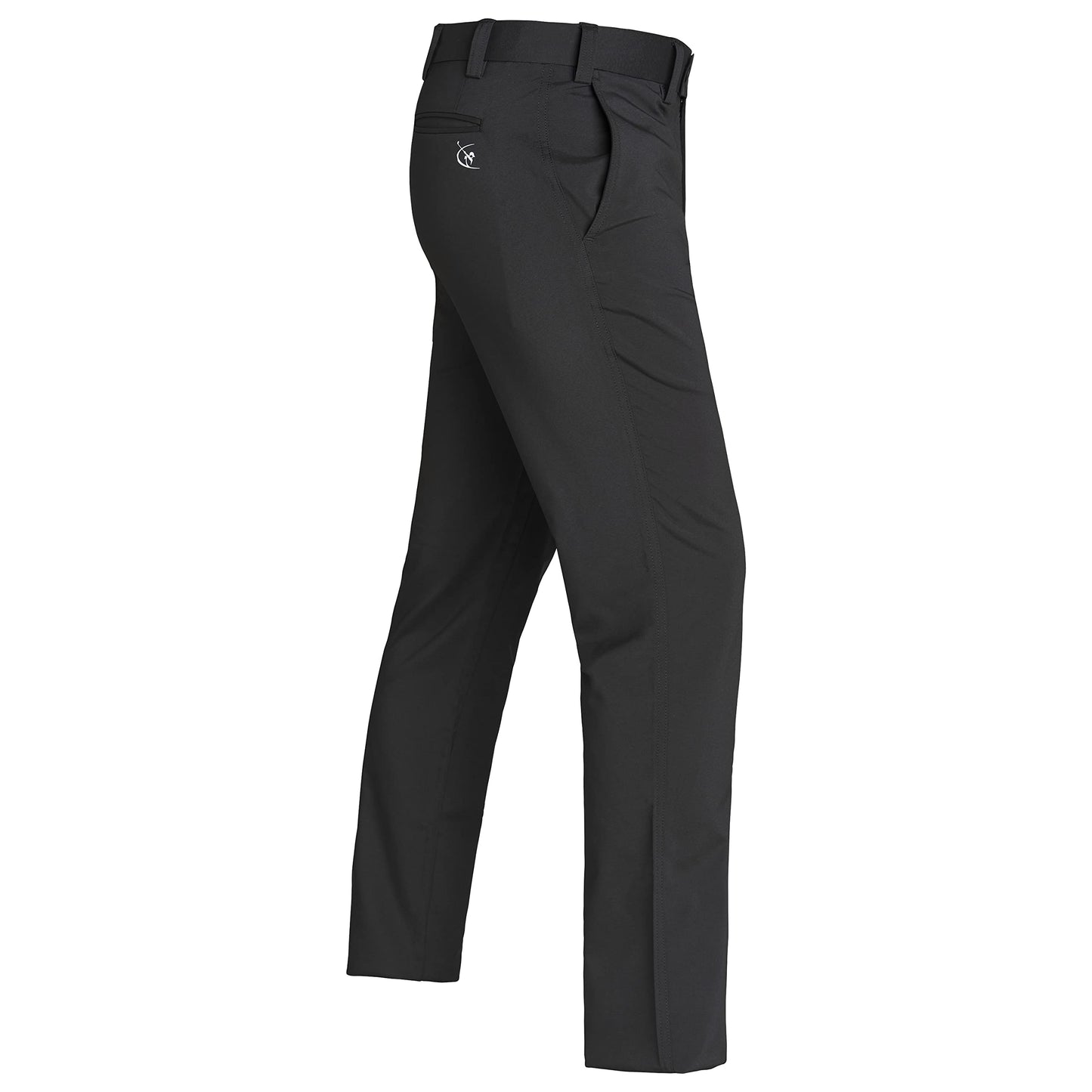 - Harry Hall Golf Trousers | Slim Fit | Elasticated Waistband, Stretch & Breathable Fabric - -