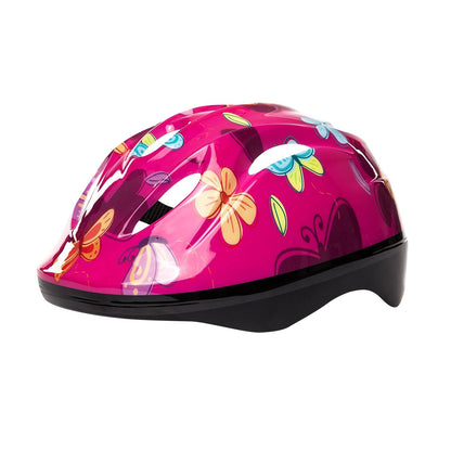 3StyleScooters SafetyMax - Kids Safety Bike Helmet - For Roller Skating/Skateboarding - For Kids Aged 3+ - EN1078 Safety Standard Approved - 2 Year UK Warranty Scooter Helmets - Butterfly